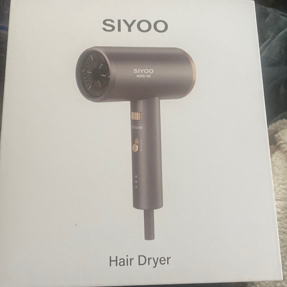 Hair dryer ionic hug-06 brand new